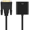 Aisens A147-0352 - Adapter DVI-D naar VGA - 10 cm - Zwart