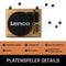 Lenco LS-570OK - Platenspeler - 4 Ingebouwde Speakers Bluetooth - Eikenhout (2023)