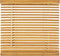 INT Venetian Blind Houten jaloezie Bamboo Natural 50mm 100x175cm