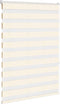 vidaXL - Zebra - rolgordijn - 95x150 - cm - stofbreedte - 90,9 - cm - marmerbeige