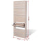 vidaXL - Schoenenkast - 5 opbergvakken - eiken-look