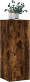 vidaXL - Hangkast - 34,5x34x90 - cm - gerookt - eikenkleurig