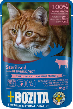 Bozita Gesteriliseerde canapés in gelei 12x85g - Rond