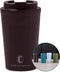 Castagnola Thermosbeker - Koffiebeker To Go - 380 ML - Donkerbruin