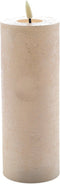 led kaars Champagne beige 20x7,5cm