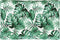vidaXL - Palletkussen - 120x80x12 - cm - stof - groen