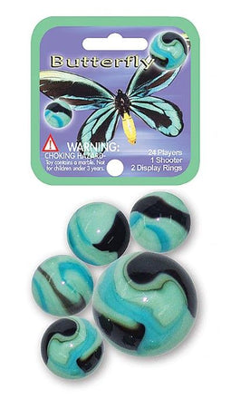 20+1 Butterfly knikkers 4010