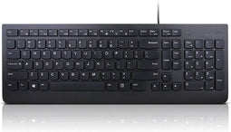 Lenovo Essential - Bedraad toetsenbord - Stille toetskapjes - Zwart