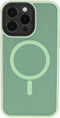 Mobiparts iPhone 14 Pro Max - Hardcover - MagSafe Compatible met Corner Protection - Groen