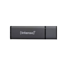 Intenso Alu Line - USB 2.0 - 4GB - Grijs