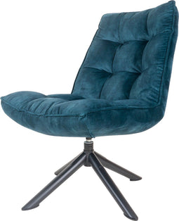 Fauteuil Dorus Adore Velvet - Petrol 24