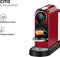 Krups Nespresso CitiZ - Koffiecupmachine - 19 bar pompdruk - Cherry red