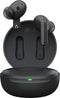 LG TONE-FP5.CEUFLLK hoofdtelefoon/headset True Wireless Stereo (TWS) In-ear Muziek Bluetooth Zwart, Houtskool