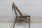 Mica Decorations Mandox - Bistrostoel - Rotan - Zwart Wit - L51 x B57 x H90 cm