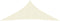 vidaXL - Zonnezeil - 160 - g/m² - 4,5x4,5x4,5 - m - HDPE - crèmekleurig