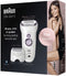 Braun Silk-épil 9 9-710 - Epilator - Nat en droog - Wit/Paarse