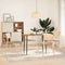 vidaXL - Tafelblad - 120x60x2 - cm - ovaal - massief - eikenhout - lichtbruin
