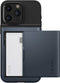 Spigen Slim Armor CS - Back Cover - Dubbellaags met Air Cushion - Metal Slate