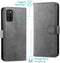 iMoshion Hoesje Geschikt voor Samsung Galaxy A02s Hoesje Met Pasjeshouder - iMoshion Luxe Bookcase - Grijs