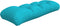 vidaXL - Palletkussen - 120x40x12 - cm - stof - turquoise