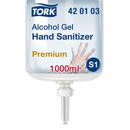 Tork - Handdesinfectie S1 alcoholgel ongeparfumeerd 1000 ml 420103