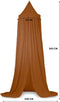 Deryan Baby Klamboe Vintage - Kinderklamboe - 245x420 cm - Caramel