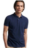 Superdry VINT DESTROY POLO - Heren Poloshirt - Regular fit - Navy