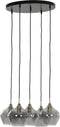 Light & Living Hanglamp Rakel - Antiek Brons - Ø61cm - 5L - Modern,Luxe - Hanglampen Eetkamer, Slaapkamer, Woonkamer