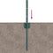 vidaXL - Hekpalen - 5 - stuks - U-profiel - Groen - 80 - cm - Staal