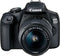 Canon EOS 2000D - DSLR - 24,1 Megapixel - Zwart