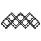 vidaXL - Flessenrek - voor - 9 - Flessen - - - 63 - x - 16,5 - x - 25 - cm - - - Gepoedercoat - Staal