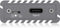 ICY BOX IB-1817M-C31 - Externe M.2 NVMe SSD-behuizing - USB 3.1 Type-C 10 Gbit/s - Grijs