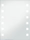 vidaXL - Badkamerspiegel - LED - 60x80 - cm