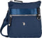 US POLO NEW WAGANER - Crossbodytas - Kunstleer - Blauw - 23,5 x 25 x 3 cm