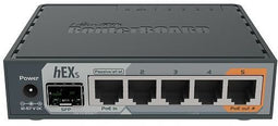 MikroTik hEX S (2018) - Router - 5x Gigabit Ethernet SFP Dual Core 880MHz 256MB RAM Zwart