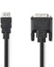 Nedis CCGP34800BK20 - HDMI naar DVI-D Kabel - 2.0 m - Zwart