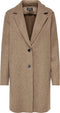 ONLY ONLCARRIE BONDED COAT OTW - Dames Jas - Knoopsluiting - M (38)