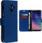 Accezz Samsung Galaxy A6 (2018) - Wallet Softcase Bookcase - 3 Pashouders - Donkerblauw