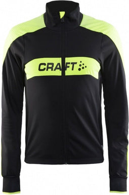 Craft Gran Fondo - Fietsjack Flumino - Winddicht en waterafstotend - Zwart - Maat L