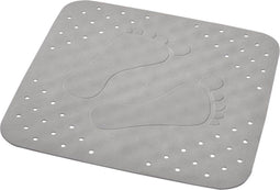 RIDDER Douchemat anti-slip Plattfuß 54x54 cm grijs 67287