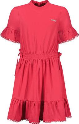 ELLE Chic - Meisjes Jurk - Zomerjurk met cirkeltape - Maat 134/140