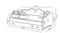 Kinderbed - 160x80cm - met matras & lade - roze wit