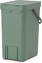 Brabantia Sort & Go - Prullenbak - 12 liter - Fir Green