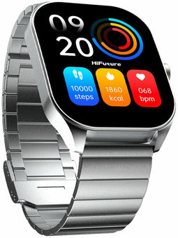 HiFuture Apex - Smartwatch - 2.04" AMOLED scherm IP68 waterdicht Zilver