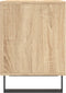 vidaXL - Nachtkastje - 40x35x50 - cm - bewerkt - hout - sonoma - eikenkleurig