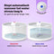 Jake and Jacky Keramische Drinkfontein - Waterfontein 2L - Fluisterstil - Keramisch Wit