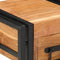 vidaXL - Nachtkastje - 30x30x40 - cm - Massief - Acaciahout