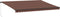 vidaXL - Luifel - handmatig - uittrekbaar - met - LED's - 500x350 - cm - bruin