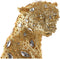 Decoratieve figuren DKD Home Decor Luipaard Hars Modern (23,5 x 15 x 37 cm)