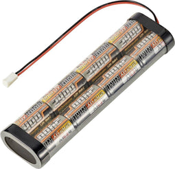 Reely NiMH zenderaccu 9.6 V 2400 mAh Aantal cellen: 8 Sub-C Sub-C Stick Futaba